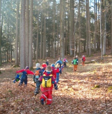 Kinder im AWO-Kindergarten